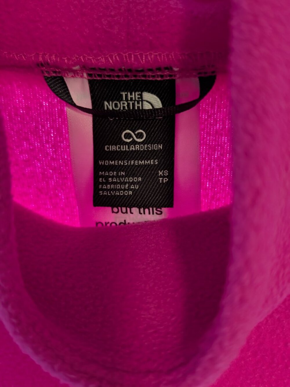 The North Face Funnel Neck Fleece Size XS NWT - Picture 3 of 3